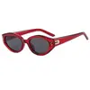 Estilo retro nuevas gafas de sol gm retro ojo de gato para mujer cara pequeña marco pequeño de alta gama gafas de sol estilo callejero europeo y americano