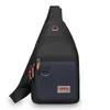 Bolsa de Peito Fashion Transfronteiriça para Homens, Bolsa de Ombro Casual em Oxford, Mochila Transversal de Novo Estilo, Bolsa de Cintura Tendência, Bolsa Transversal no Atacado