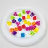 Mini grampo de cabelo pequeno infantil acessórios de cabelo de plástico com glitter presilha de cabelo fofa de gelatina para cabelo de bebê trançado grampo de cabelo quebrado presilha de cabelo