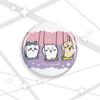Insignia Láser Ji Yi Xiaokawa 58-75mm Insignia de Anime Broche de Dibujos Animados Insignia de Barra Guzi
