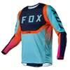 Camiseta de Manga Longa com Secagem Rápida para Corrida Off-Road Transfronteiriça, Tamanhos Europeus e Americanos, Corte Amplo, Roupa Versátil e Estilosa para Downhill
