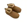 Botas de nieve Henan Sangpo, botines mini de suela gruesa de 5 cm, modelo 20666