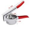 Exprimidor de acero inoxidable paquete de relleno de verduras relleno de dumplings cocina sostener y presionar trampa de verduras deshidratador de verduras artefacto para exprimir agua de verduras para el hogar