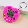 Máquina electrónica de mascotas mini de mano más vendida, máquina de juego de mascotas virtuales, llavero, colgante de regalo pequeño creativo