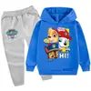 100Cm-160Cm Ropa Infantil Mediana y Grande Traje Infantil Sudadera con Capucha Sudadera + Pantalones Pb607