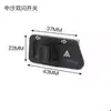 Adequado para Interruptor de Seta de Moto Elétrica a Pedal Zhongsha Taurus Vem com Botão de Pisca Duplo Acessórios Modificação Aviso