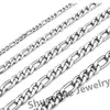 Precio preferencial collar de acero inoxidable NK3:1 collar Figaro línea femenina 0.8-1.8mm comercio exterior venta caliente