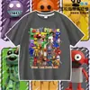 Ropa de mercancía del juego Suzys Restaurant, camisetas de manga corta para niños, tops de manga media, modernos