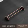 Portavasos de Madera de Nogal, Escurridor Estilo Chino, Accesorios para Ceremonia del Té, Taza de Té Kung Fu, Juego de Té, Estante de Almacenamiento de Madera Maciza