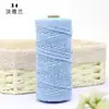 Cuerda de Hilo de Algodón de Colores para Manualidades DIY, Tejido de Estructura para Trepar Gatos, Decoración con Cuerda de Algodón, 2mm 100