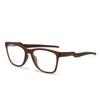 2025 nuevo armazón de gafas cuadradas de TR90 para hombre, deportivo, con lente plana anti luz azul, se puede equipar con miopía TR7808-K