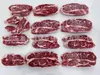 Bistec de Ojo Wagyu Fénix Dorado Australiano Alimentado con Grano Entero 203 Fábrica Copo de Nieve Carne Parrilla BBQ