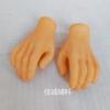 4 Estilo simulación vinilo mano Navidad decoración para ancianos accesorios Halloween DIY accesorios plástico alta imitación mano falsa