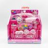 Serie Conejo Rosa de una palabra Refrigerador de Princesa Traje Lavadora de Cocina Caja Registradora Sonajero Juguetes de Juego para Niña