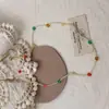 Collar de Perlas de Cristal, Diseño de Nicho Femenino, Versátil, Personalizado, Gama Alta, Cadena para Clavícula de Moda y Tendencia