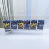 Caja de Almacenamiento de Cartas de Juego Acrílica Transfronteriza Soporte de Exhibición de Cartas Pokemon Pokemon