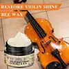 KineShineX Aceite para Cuidado de Guitarra Cera de Mantenimiento Guitarra Eléctrica Bajo Líquido Pulidor Crema Hidratante Anti-Agrietamiento para Diapasón