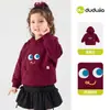 Moletom com Capuz Infantil do Dudu Roupa de Outono Roupa Externa para Meninos Roupas de Outono para Meninas Jaqueta de Bebê Roupa Infantil da Moda