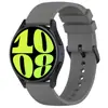 Adecuado para correa Samsung Galaxy Watch6 20/22mm cola redonda cabeza plana silicona reloj estilo deportivo correa de repuesto