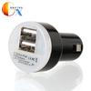 Cargador de coche con doble puerto USB tipo pezón, universal para Android y Apple, 5V2.1A, ventas directas de fábrica