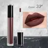 Brillo Labial Mate Cremoso Caliente Neutro No Descolorante Brillo de Labios Esmalte Labial Europeo y Americano Lápiz Labial Larga Duración y No Descolorante