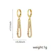 Nuevos Pendientes Largos Ovalados de Moda para Mujer Ojo del Diablo Pendientes Distintivos Accesorios Versátiles Regalo de Moda