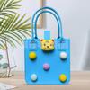Bolsa de Fieltro Tamaño Pequeño Bebé Dibujo Animado Regalo Banquete Luna Llena Bolsa Tote de Fieltro Venta al por Mayor Puede Agregar Logo Regalo de Descuento