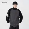 Suéter Cárdigan Nuevo Otoño Invierno 2026 Estilo Perezoso Casual Retro Americano Punto Cuello en V Ropa Exterior Color Sólido para Hombre