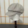 Chapéus femininos de outono e inverno: chapéus octogonais estilosos e versáteis, chapéus de pintor que afinam o rosto, bonés tipo bico de pato, boinas retrô britânicas, chapéus de jornaleiro