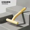 Pente para animais de estimação para gatos e cães removerem pelos soltos, pente T de aço inoxidável com dentes finos, escova de pelo para cães para queda e desembaraçar