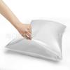 Comercio exterior transfronterizo Amazon funda de almohada imitación seda seda de hielo sensación fresca color sólido almohada de bolsillo de seda tocado de satén venta al por mayor