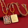 Tíbet Thangka Semi-Pintado a Mano Dorado Rugoso Pintado Ocho Santos Patronos Zodiaco Thangka Colgante Semi Samantabhadra Manjushri Buda Nacimiento