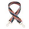 Nueva correa ancha de hombro ajustable de color contrastante con costuras de doble cara para hombro/cruzada, correa larga de repuesto para accesorios de equipaje, correa para bolso