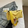 Bolso Cruzado para Mujer 2026 Nuevo Moda de Verano Bolso de Hombro Simple Versátil para Trabajo Almacenamiento Artículos Varios Teléfono Móvil Bolso de Lona