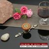 Manija de armario moderna simple cerámica aleación de zinc blanco gabinete pastoral europeo chino manija de un solo agujero venta directa de fábrica