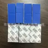 Bloque de Espuma Eva Anticolisión para Coche, Manija, Parachoques de Puerta, Tira Antirrayaduras con Espuma Azul Recortada, Cinta Adhesiva