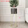 Soporte de exhibición para planta de bonsái, soporte de flores metálico de doble capa, nuevo estilo 2021 para sala de estar, junto al mueble de TV.