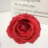 Cabezas de Flores de Rosas Artificiales para Decoración de Bodas, Arcos de Pared de Flores, Rosas Reina de Tela, Venta al por Mayor desde Fabricante, Transfronterizo
