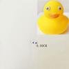 Não. 8 Acessórios de Plástico de Pato Material DIY Chapéu Balanço Cadeira de Balanço Boia Skate Decoração de Brinquedo