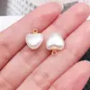 Pingente de Pérola Branca Irregular Barroca DIY Colar Brincos Chaveiro Acessórios de Joia Bestseller Transfronteiriço