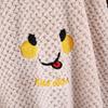 Nueva Bata de Baño Bordada Linda, Bata de Baño Suave tipo Waffle, Absorbente de Agua, Secado Rápido, Falda de Baño, Pijama de Terciopelo Coral con Cinturón, Amigable con la Piel