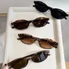 Gafas de sol ovaladas retro americanas de moda, a la moda y sexys, adecuadas para sesiones de fotos de estilo callejero, que ofrecen protección solar y sombra tanto para hombres como para mujeres.