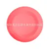 Prato de Jantar de Palha de Trigo para Comércio Exterior 23cm Conjunto de Pratos Redondos Plástico Padrão Europeu e Americano Prato Espessado Exclusivamente para E-commerce Transfronteiriço