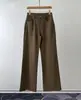 Jeans BORBOTIE para mujer 2026 colección otoño/invierno nuevo estilo BC old money cintura alta ligeramente elásticos sueltos de pierna ancha
