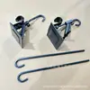 Colgador de calcetines navideños de metal más vendido transfronterizo, gancho para chimenea, gancho ajustable y retráctil para uso doméstico