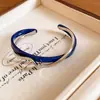 Pulsera Geométrica Abierta Hueca de Circonita Estilo Europeo y Americano, Pulsera de Moda Vintage de Temperamento Exquisito, Joyería de Lujo Ligero de Alta Gama para Mujeres