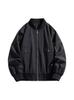 2024 Otoño/Invierno Nuevo ins Estilo Hong Kong Chaqueta con Capucha para Hombre Holgada Talla Grande Gordito Deportes al Aire Libre Chaqueta de Pareja Hombre