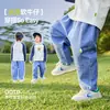 [Jeans Macio] Dudu Home Roupa Infantil Jeans Infantil Primavera Novo Calças de Bebê Roupas de Primavera Calças Casuais Meninas
