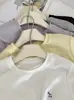 Oferta especial~ Camiseta de manga corta de algodón Tencel bordada en 3D de Caballo Azul para mujer, corte holgado, top de cuello redondo, camiseta de capa interior