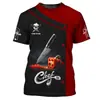 Camiseta de Trabajo de Chef para Hombre Nombre Personalizado Impreso Manga Corta Casual Cuello Redondo Moda Uniforme de Chef Camiseta Unisex